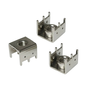 Bloc de bornes à vis pour PCB certifié OEM UL CE, PA66 ignifuge, 300V 15A, connecteur PCB haute intensité pour l'alimentation - Product Image 2