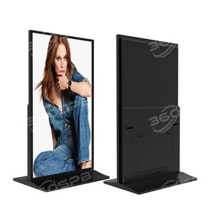 360SPB 98 polegadas Full Display Screen Digital Quiosque Floor Standing LCD Screen Publicidade Interna com Sistema Android - Product Image 1