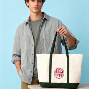Nặng Thời Trang Cổ Điển Chất Lượng Lớn Sinh Thái Của Phụ Nữ Bông Vải Mua Sắm Totes Túi Cho Cuối Tuần Qua Đêm Bãi Biển Vai Túi Xách - Product Image 4