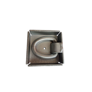 Cargo Bed Hook For <b>Trucks</b> And Rvs 6000Kgs Load Capacity PPE-1 Model <b>Flatbed</b> Rope Hook With Welded Ring Design - Product Image 3