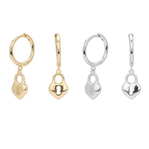 Boucles d'oreilles pendantes SPJ en argent sterling S925, hypoallergéniques, inaltérables, élégance, bijoux raffinés, cadeau de luxe quotidien pour femme - Product Image 1
