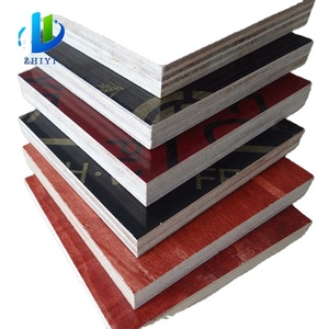 Panneau de travail du bois de contreplaqué de chantier de construction de grande hauteur matériau de peuplier imperméable fabricant de coffrage de bâtiment en béton clair - Product Image 5