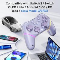 Çift Hall Etkili Joystick Oyun Kumandaları veya Switch 2 / PC / iPad için / Tesla Model 3/Y/S/X için