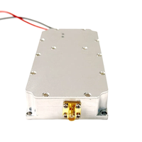 BLOCKWAVE 2500-2700MHz 50W GaN Modul Kontrol Sinyal RF yang Dapat Disesuaikan DC 24-32V Keamanan Ketinggian Rendah Anti-UAV Anti-FPV