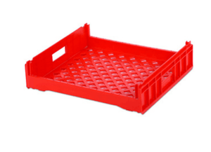 Cestas de Plástico Ventiladas Apilables de Alta Calidad para Almacenamiento de Alimentos, Bandejas de Panadería, Cestas de Malla Apilables para Frutas y Verduras - Product Image 2