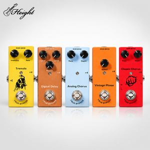 Interfaccia per Effetti Pedali Chitarra Elettrica con Ingresso/Uscita Jack da 1/4 di Pollice, 9V DC, in Lega di Zinco e Alluminio, Personalizzabile OEM - Product Image 1