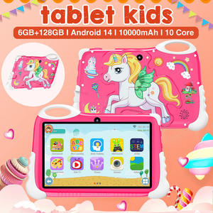 Tablet per Bambini da 7 Pollici Best-Seller, Design Little Pony, Android 14, 6+128GB, <span class=keywords><strong>Google</strong></span>, Batteria Grande, 5G WiFi, Cover Posteriore in Plastica Ecologica - Product Image 5