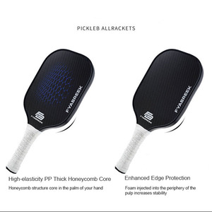 Raqueta de Pickleball de fibra de carbono 3K con logotipo personalizado de Chifory, paleta de panal de polímero USAPA de alta calidad con 16mm de espesor - Product Image 4