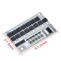 3s/4s/5s Bms 12v 16.8v 21v 100a Li-ion Lmo Ternary Lithium Battery Protection Circuit Board Li-polymer Balance Charging Module