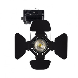 Luminaria de Aluminio de Superficie GU10 con Puerta de Granero y Carcasa de Pared de 4 Hojas, Soporte para Luz <span class=keywords><strong>LED</strong></span> de Riel para Aplicaciones en Centros Comerciales - Product Image 2