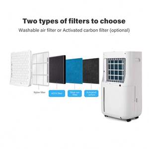 <span class=keywords><strong>Purificateur</strong></span> <span class=keywords><strong>d</strong></span>'<span class=keywords><strong>air</strong></span> <span class=keywords><strong>et</strong></span> <span class=keywords><strong>d</strong></span>éshumidificateur portable de 16 L contrôlé par application, fournisseurs de fabrication - Product Image 4