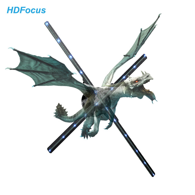 Olograma 3D Hologram 3D Fan Led Fan 3D Hologram Display Hologram Equip