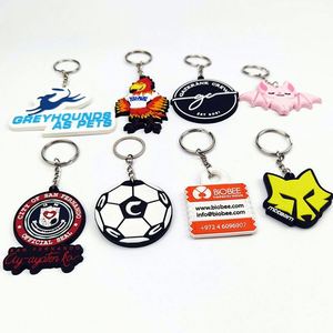 NO Moq Custom 2d Soft Pvc Keychain <b>Key</b> <b>Chain</b> Rubber Keychains Silicone Keyring Rubber Personalized <b>Key</b> <b>CHAIN</b> - Product Image 5