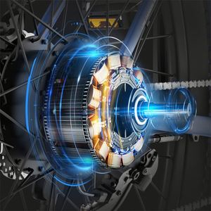 จักรยานเสือภูเขาไฟฟ้าสำหรับผู้ใหญ่48V/1000W ทนทาน15Ah แบตเตอรี่ลิเธียมหลอดวางตำแหน่งสิ่งประดิษฐ์ระบบดิสก์เบรกจักรยานไฟฟ้า - Product Image 4