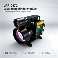 Module télémètre laser LRF1017C 10 km 1535 nm Classe 1 sans danger pour les yeux, capteur de distance longue portée RS422 OEM