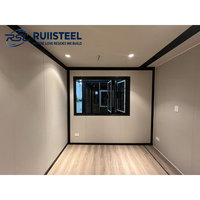 Maison conteneur standard européenne RUIISTEEL certifiée CE, préfabriquée pour clients européens