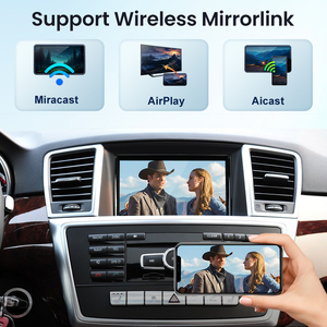 HFmidia 2026 New Linux <b>System</b> 7inch screen For Mercedes Benz ML W166 <b>Wireless</b> CarPlay Auto Car Video Players Bluetooth - Product Image 5