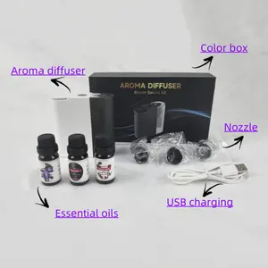 New Hot Sell Pure Essential Oil Aroma Diffusers Air Scent Purifier Smart Portable Oil Diffusers