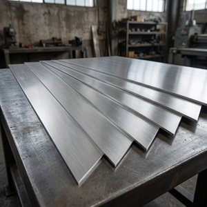 Tôle en acier inoxydable brossé, panneau en métal, plaque d'acier plate pour la fabrication, la construction et les équipements chimiques - Product Image 2