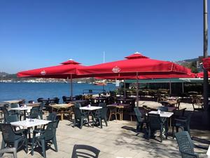 Ombrellone <span class=keywords><strong>da</strong></span> <span class=keywords><strong>Giardino</strong></span> in Legno di Grandi <span class=keywords><strong>Dimensioni</strong></span> 3x3m per Ristoranti Commerciali a Prezzo di Fabbrica - Product Image 5