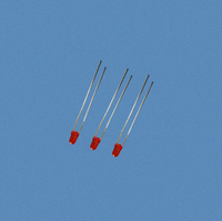 Usine JuHong Diodes LED rouges ultra-lumineuses de 3mm 5mm Lampes multicolores 620nm 625nm Échantillons gratuits disponibles