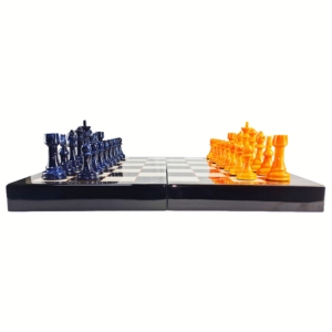 Jeu d'échecs international en <span class=keywords><strong>bois</strong></span> et marbre de qualité supérieure - 15 pouces, jeu de société éducatif pour enfants, pliable, pour l'intérieur - Product Image 3