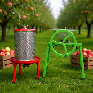 Prensa hidráulica manual para vino de frutas, accionada por agua, sin electricidad, para uso doméstico. - Product Image 2