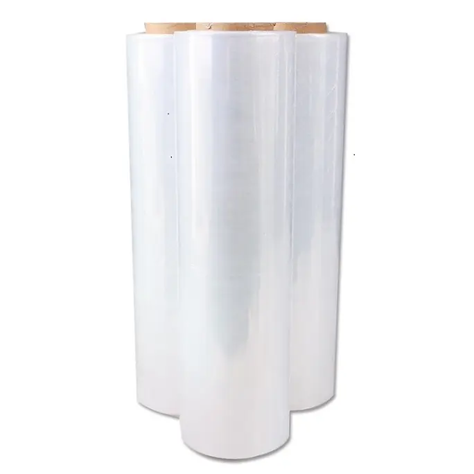 Free samples stretch film 500 mm 2324 microns 10 micron film stretch film 50 microns lenth 450 mm