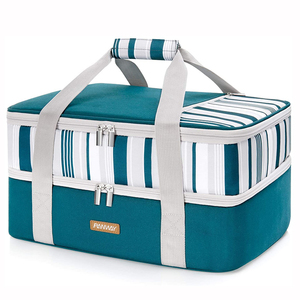 Túi Tote Đựng Đồ Ăn Trưa Túi Đựng Thịt Hầm Cách Nhiệt Hai Tầng Túi Đựng Thức Ăn Nóng Hoặc Lạnh Túi Giữ Lạnh Túi Tote Đựng Đồ Ăn Trưa - Product Image 4