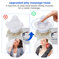 Nouveau Masseur Électrique Shiatsu Tendance 2026 pour Cou et Épaules avec Chaleur, Pétrissage Profond des Tissus, 3 Niveaux d'Intensité et Contrôle de la Durée de 15 Minutes