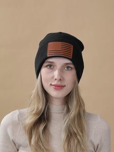 Mỹ Cờ 3D Thêu Hình Ảnh Beanie Hat Cho Nam Giới Phụ Nữ USA Chiến Thuật Bánh Quà Tặng - Product Image 2