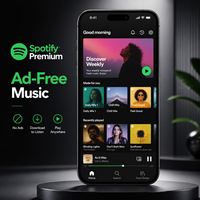 Compte individuel Premium Spotify d'un mois stable – Profitez de votre musique