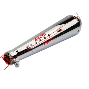Silencieux d'échappement universel, 35/41mm, insert DB Killer, pour Harley, Cafe Racer, Bobber et <span class=keywords><strong>Chopper</strong></span> - Product Image 4