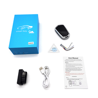 Télécommandes de style Cadillac à écran tactile 858C pour clés de véhicule intelligentes LCD pour entrée sans clé de voiture