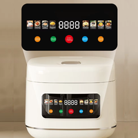 Cuisinière à riz électrique cylindrique 900W avec écran couleur, commande tactile, minuterie, réservation, revêtement antiadhésif, grande capacité, usage domestique