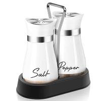 Nouveau design – Bouteilles en verre pour épices, salières et poivrières, avec emballage sécurisé, récipients à assaisonnements pour les épices