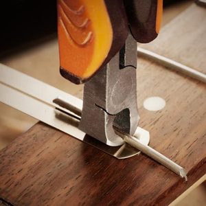 Protector de diapasón de guitarra, acero inoxidable sin recubrimiento, herramientas de reparación de guitarra acústica, duraderas - Product Image 2