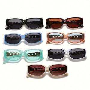 Nuevas Gafas de Sol Cuadradas de Moda 2021, Montura Grande de Lujo, Color Jelly, Protección UV400 para Mujer - Product Image 3