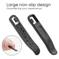 2PCS Levier de pneu de vélo en plastique pour vélo Pied de biche résistant à l'usure Outil de réparation de vélo élaboré Breaker Crow Bar