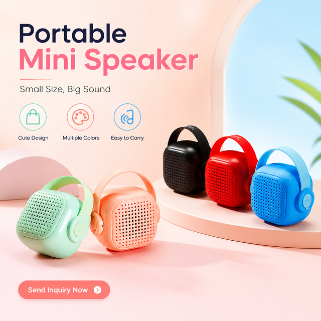 New Arrival Coomaer Portable Outdoor Small Speaker Original WSTER WS-302 Active Mp3 Rechargeable BT Wireless Mini TWS Speaker