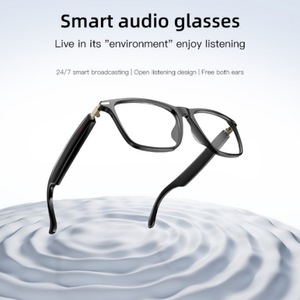Smart Glasses Calling AI Assistant Voice Control 26g Lightweight Black Sunglasses with Clear Lenses - Product Image 5