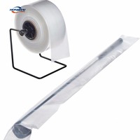 Tailles personnalisées Rouleau de film plastique haute clarté LDPE HDPE Poly Rouleaux de tubes