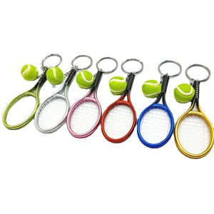 Set di 2 Portachiavi Realistici da Tennis all'Ingrosso - Acquisto all'Ingrosso, Ciondolo Creativo a Forma di Pallina in <span class=keywords><strong>Filo</strong></span> di Seta, Souvenir Sportivo per Piccole Imprese - Product Image 5