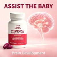 Capsules de Vitamine A et DHA Personnalisées OEM – Compléments Nutritionnels Premium pour la Santé Maternelle Pendant la Grossesse