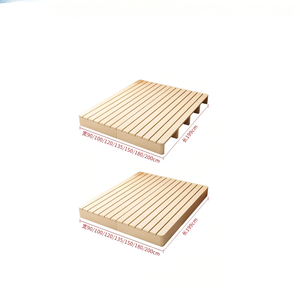 <span class=keywords><strong>Lit</strong></span> plateforme moderne en bois massif, taille King/Queen, écologique, durable, gain de place, meubles de chambre à coucher - Product Image 4