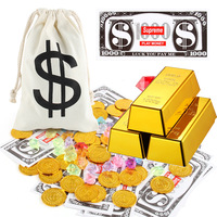 Accessoires de Noël d'Halloween personnalisables chauds Papier-monnaie en dollars américains