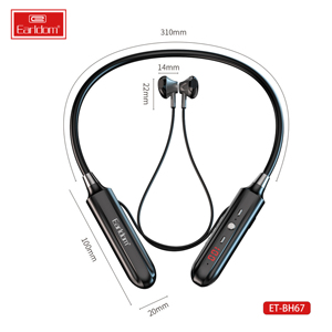 Earldom Treo Cổ Tai Nghe Chạy Thể Thao Earbud Tiếng Ồn Hủy Bỏ Tai Nghe Không Thấm Nước Tai Nghe Không Dây - Product Image 4