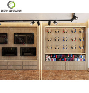 ชั้นวางอุปกรณ์เสริมโทรศัพท์มือถือ เฟอร์นิเจอร์สำหรับร้านโทรศัพท์มือถือ เคาน์เตอร์ซ่อมโทรศัพท์มือถือ ตู้โชว์สินค้า - Product Image 4