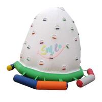 Jouets d'eau flottants gonflables Totter flottant gonflable de dauphin pour parc aquatique