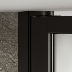 זכוכית מחוסמת דלת מקלחת ציר חדר אמבטיה מתחמי מקלחת חדרי מקלחת יוקרתיים - Product Image 3